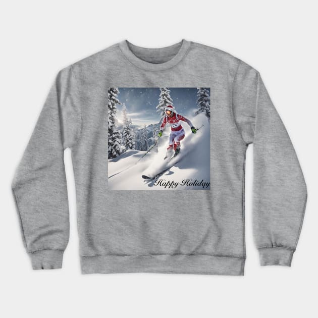 Happy Holiday Crewneck Sweatshirt by Kings Court